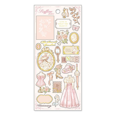 マインドウェイブ　ラフィネステッカー　81755　rose　pink