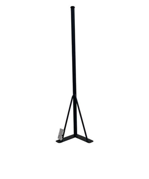 イロンナ（Ironna）　丸脚金具　690mm　黒