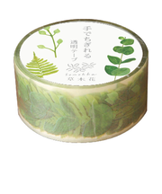 リュリュ　草木花　透明テープ　SMMT-203　グリーン