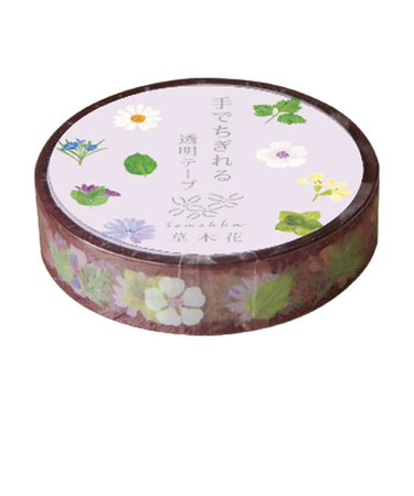 リュリュ（RYU-RYU）　草木花　透明テープ　SMMT-104　ハーブ