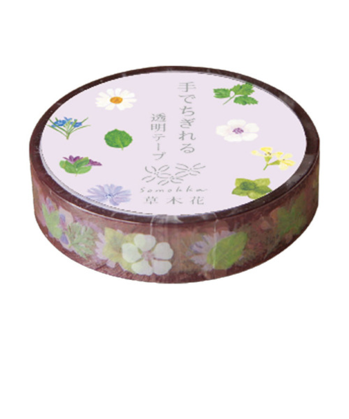 リュリュ（RYU-RYU）　草木花　透明テープ　SMMT-104　ハーブ