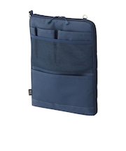 リヒトラブ　バッグインバッグ　タテ　A－7683　ネイビー　A4