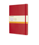 モレスキン（MOLESKINE）　クラシックノートブック　ソフトカバー　横罫　XLサイズ　レッド