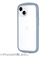 【iPhone15／14】　ルプラスネクスト（LEPLUS　NEXT）　耐衝撃ハイブリッドケース　「Cleary」　スモークブルー