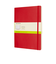 モレスキン（MOLESKINE）　クラシックノートブック　ソフトカバー　無地　XLサイズ　QP623F2　レッド