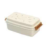 サブヒロモリ　ピアンタ　抗菌タイトランチ　2段　PCA3488－46　アイボリー　670mL