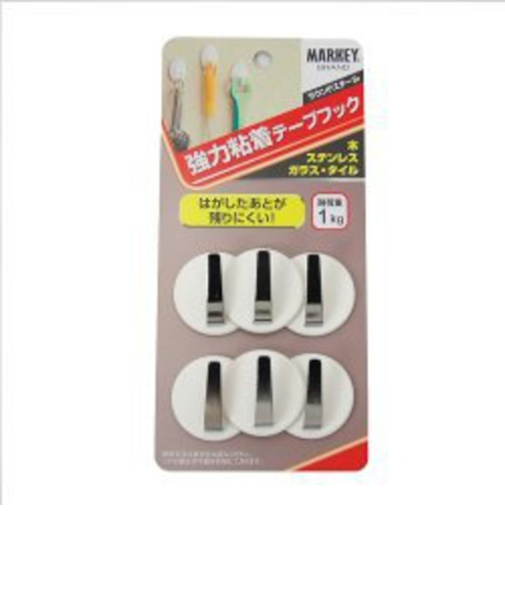 マーキー　強力粘着テープフック　ラウンドスチール　ST－6