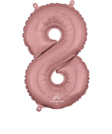 宝興産　ナンバー　8　37493　ローズゴールド