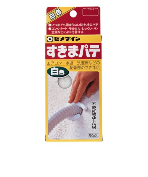 セメダイン　すきまパテ　白200g