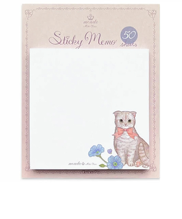 クローズ・ピン　たけいみき　mondo　ふせん　FS-15761　マンチカン