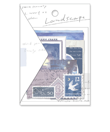 マインドウェイブ　ランドスケープステッカー　フレーク　81776　月明かり