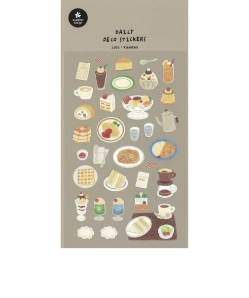 スワテリエ（suatelier）　スワテリエステッカー　kissaten