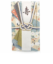 フロンティア　祝儀袋　寿　波に鶴　SG‐251