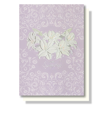 リーフワークカンパニー　シンパシーカード　ユリ　50－333