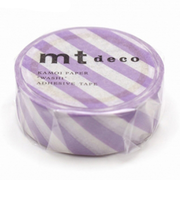 カモ井　mt　1P　MT01D376R　ストライプ／ライラック