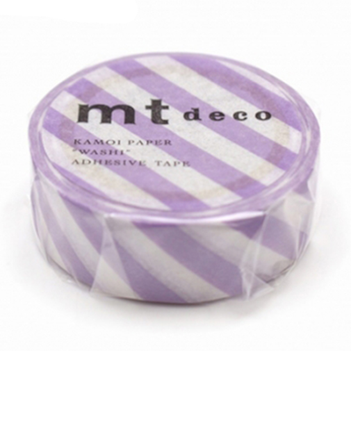 カモ井　mt　1P　MT01D376R　ストライプ／ライラック