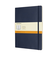 モレスキン（MOLESKINE）　クラシックノートブック　ソフトカバー　横罫　XLサイズ　ブルー