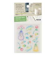 ミドリ（MIDORI）　シール2702　転写　ツヤ　82702　花瓶柄