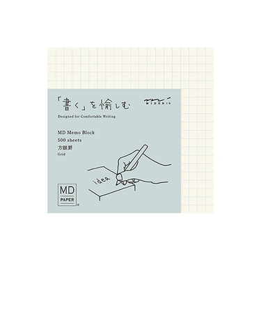 ミドリ（MIDORI）　MDブロックメモ　方眼罫　15286006