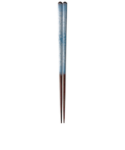 サンライフ 食洗箸 夢見草 23cm 水色