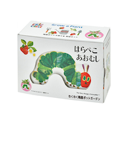 聖新陶芸　はらぺこあおむし　わくわく陶器ポットガーデン　HP06-02　ワイルドストロベリー