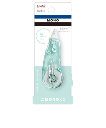トンボ鉛筆（Tombow）　修正テープ　モノCC（MONO　CC）　CT－CC5C62　ブルーグリーン