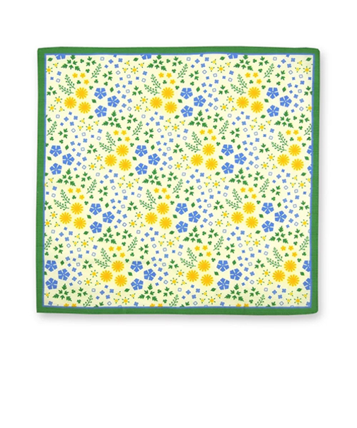 風呂敷（FUROSHIKI）　おかみさんの小風呂敷　野の花