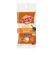 スリーエム（3M）　スコッチブライト　ハイブリッド貼り合わせスポンジ　HB－21KE－H　オレンジ