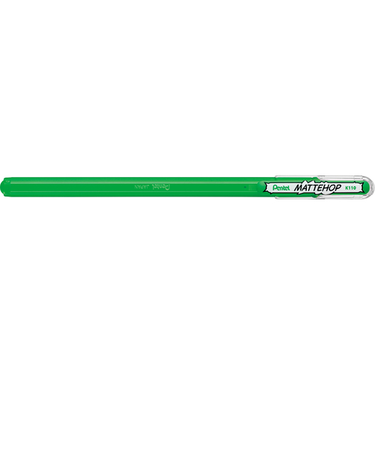 ぺんてる（Pentel）　マットホップ（MATTEHOP）　K110-VD　グリーン
