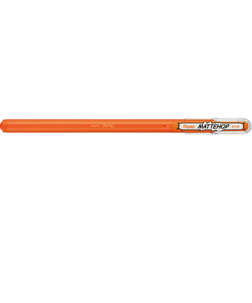 ぺんてる（Pentel）　マットホップ（MATTEHOP）　K110-VF　オレンジ