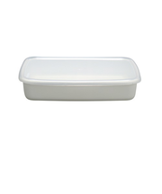 野田琺瑯　ホワイトレクタングル　浅型M　WRA－M　ホワイト