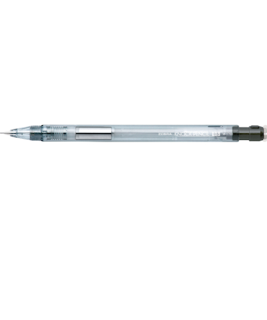 ゼブラ（ZEBRA）　ノックペンシル　M-1700　0.5mm　　MA117－C　透明