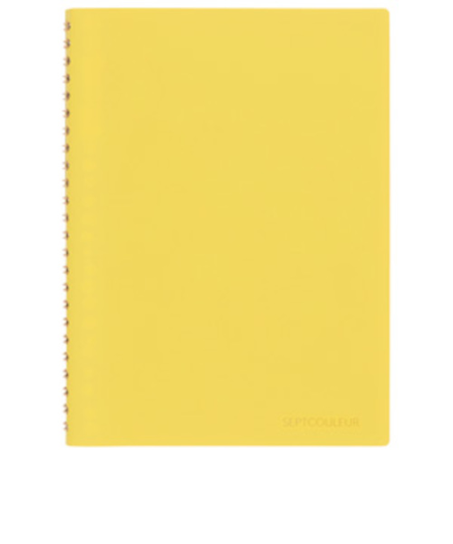 マルマン（maruman）　セプトクルールノート　A5　N768ー04　イエロー