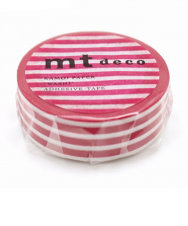 カモ井　mt　1P　MT01D383R　ボーダー／フランボワーズ