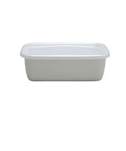 野田琺瑯　ホワイトレクタングル　深型M　WRF－M　ホワイト