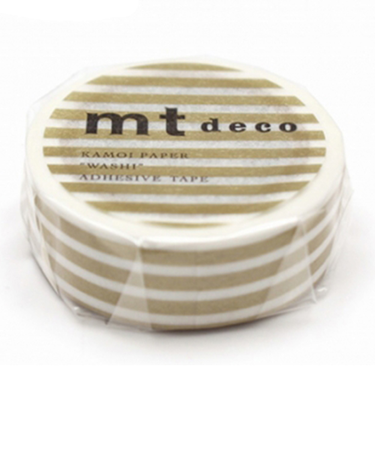 カモ井　mt　1P　MT01D390R　ボーダー／金