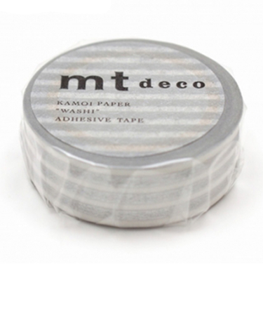 カモ井　mt　1P　MT01D391R　ボーダー／銀