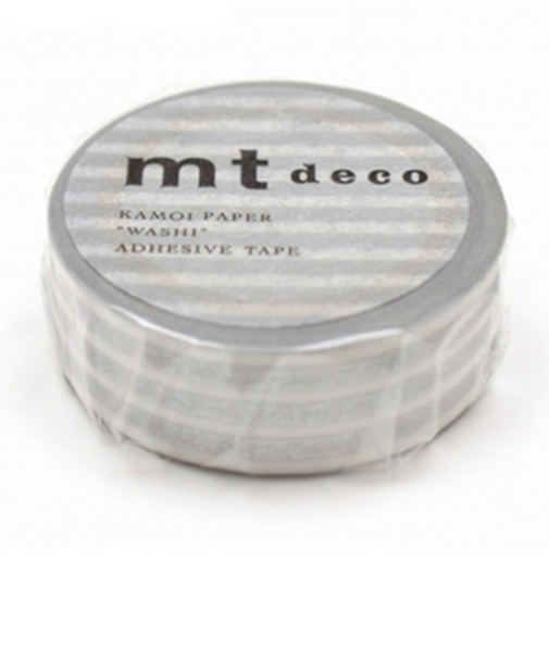 カモ井　mt　1P　MT01D391R　ボーダー／銀