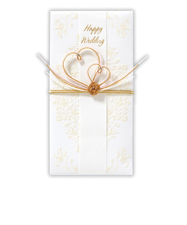 ホールマーク（Hallmark）　祝儀袋　ご結婚御祝　多当　スリム　820220　寿　ハートハワイト3