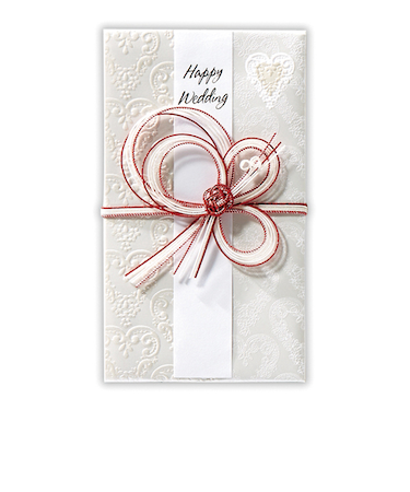 ホールマーク（Hallmark）　祝儀袋　御結婚御祝　多当　寿　820244　エンボスハート白3