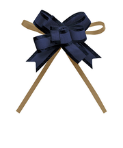 インディゴ　ボウリボン　PR758　トリアノン　ネイビーブルー