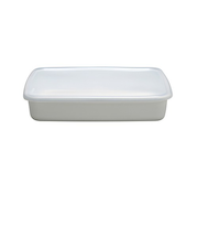 野田琺瑯　ホワイトレクタングル　浅型L　WRA－L　ホワイト