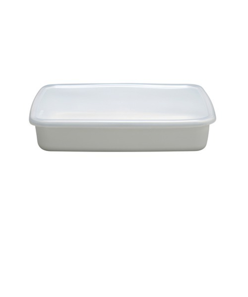 野田琺瑯　ホワイトレクタングル　浅型L　WRA－L　ホワイト