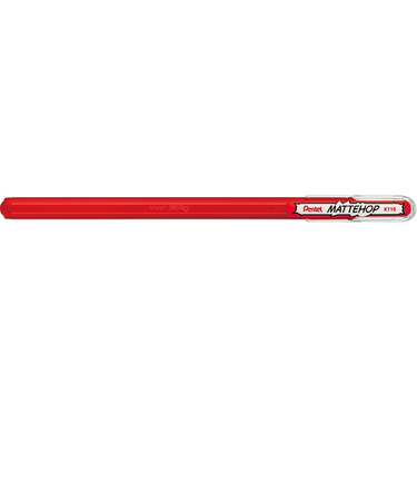 ぺんてる（Pentel）　マットホップ（MATTEHOP）　K110-VB　レッド
