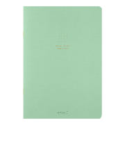 ミドリ(MIDORI) ノートA5 カラー ドット方眼 15274006 緑