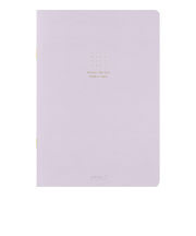 ミドリ（MIDORI）　ノートA5　カラー　ドット方眼　15276006　紫