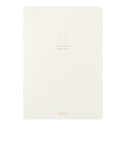 ミドリ(MIDORI) ノートA5 カラー ドット方眼 15272006 白