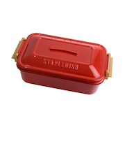 サブヒロモリ　ステイプル　抗菌タイトランチ1段　PCA3770－20　レッド　600mL