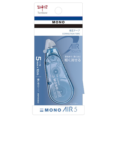 トンボ鉛筆（Tombow）　修正テープ　モノエアーCA　CT－CA5C44　アッシュブルー