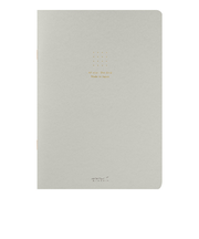 ミドリ（MIDORI）　ノートA5カラー　ドット方眼　15271006　グレー